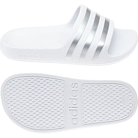 adidas slippers zilver|Stylish Adidas Slippers .